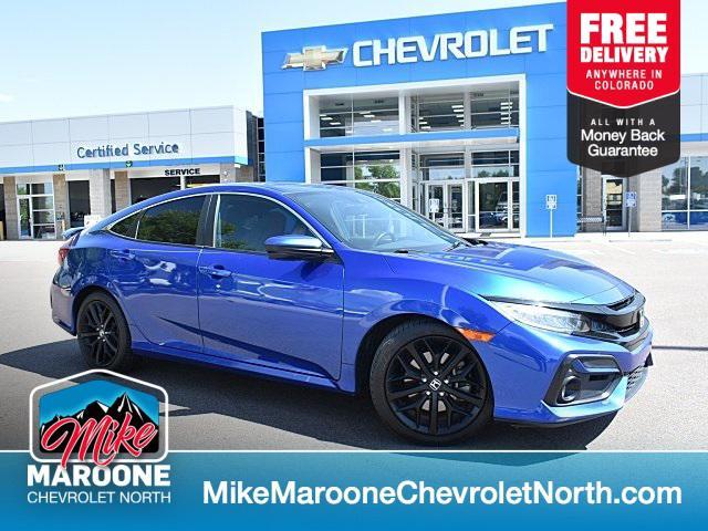 used 2020 Honda Civic Si car, priced at $24,598