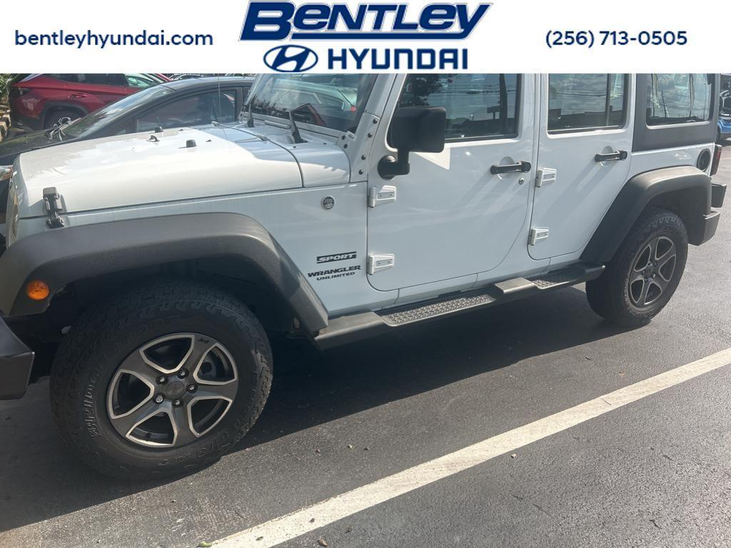 used 2017 Jeep Wrangler Unlimited car, priced at $24,972