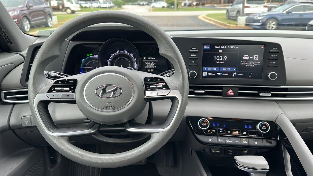 used 2023 Hyundai ELANTRA HEV car, priced at $22,498