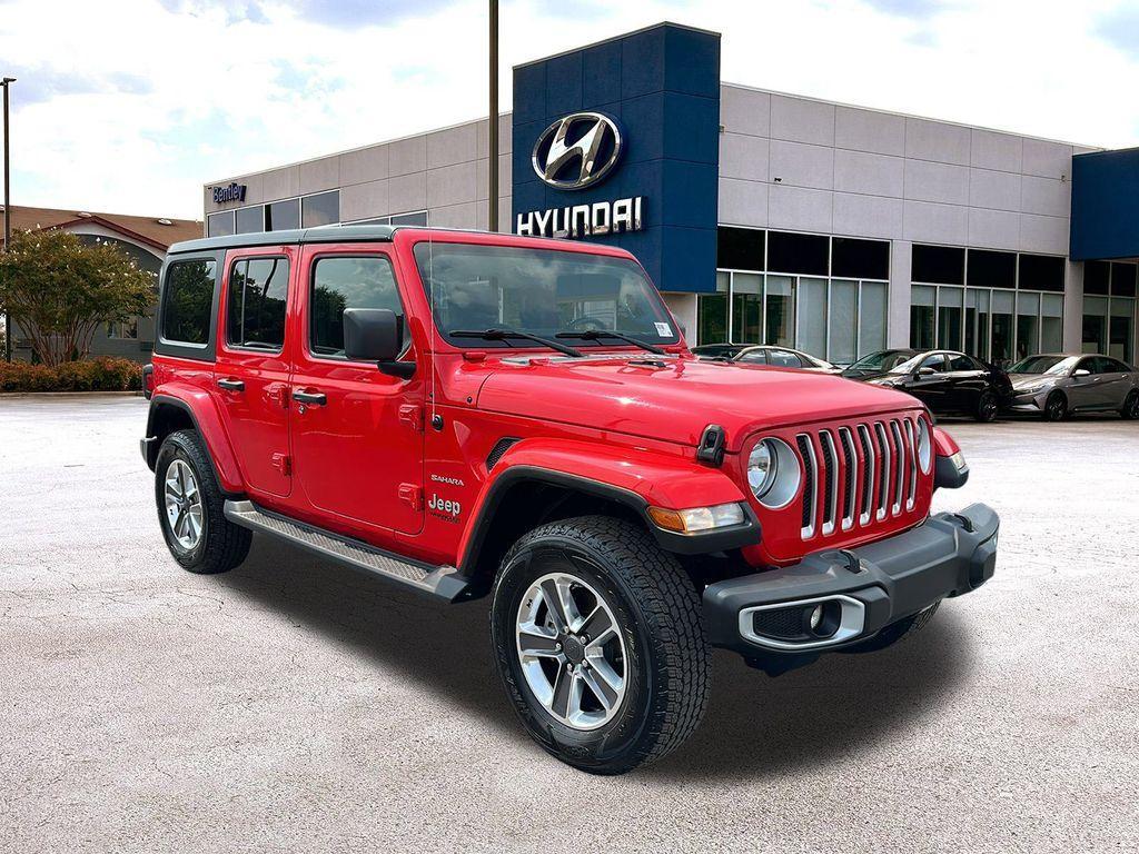 used 2020 Jeep Wrangler Unlimited car, priced at $28,487