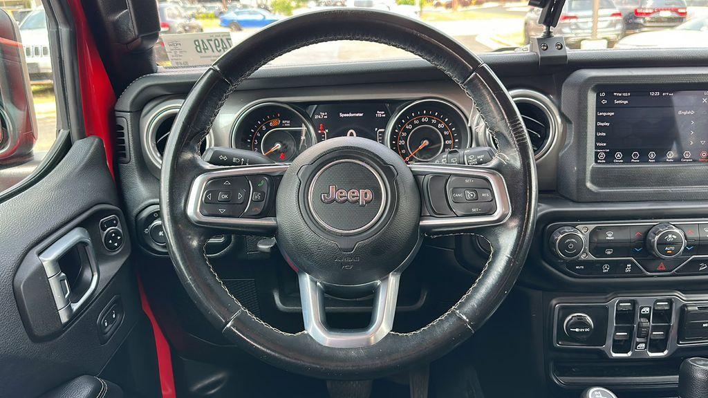 used 2020 Jeep Wrangler Unlimited car, priced at $28,487