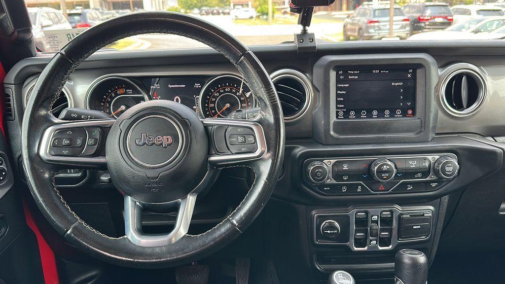 used 2020 Jeep Wrangler Unlimited car, priced at $28,487
