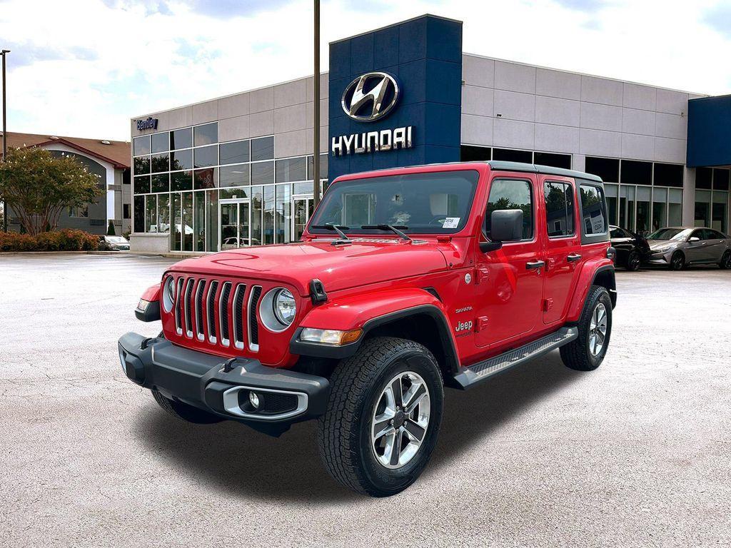 used 2020 Jeep Wrangler Unlimited car, priced at $28,487