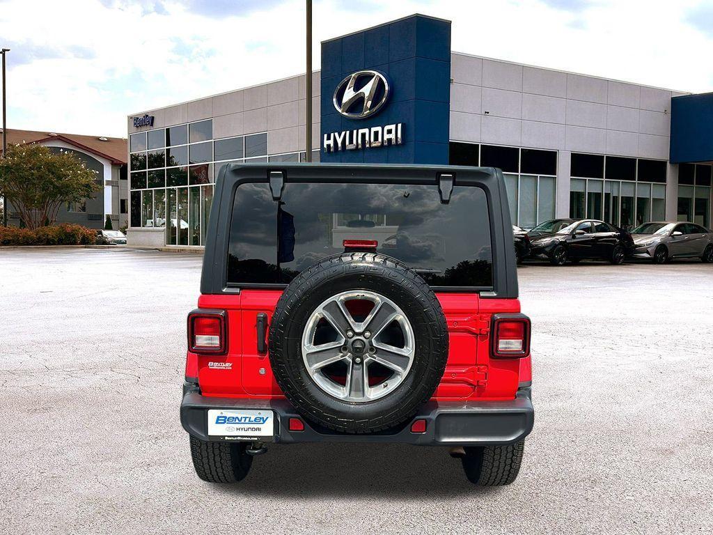 used 2020 Jeep Wrangler Unlimited car, priced at $28,487