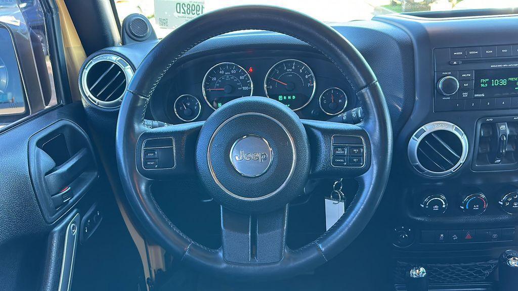 used 2013 Jeep Wrangler Unlimited car, priced at $20,990