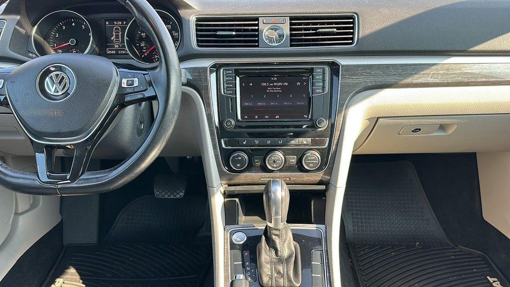 used 2017 Volkswagen Passat car, priced at $15,200
