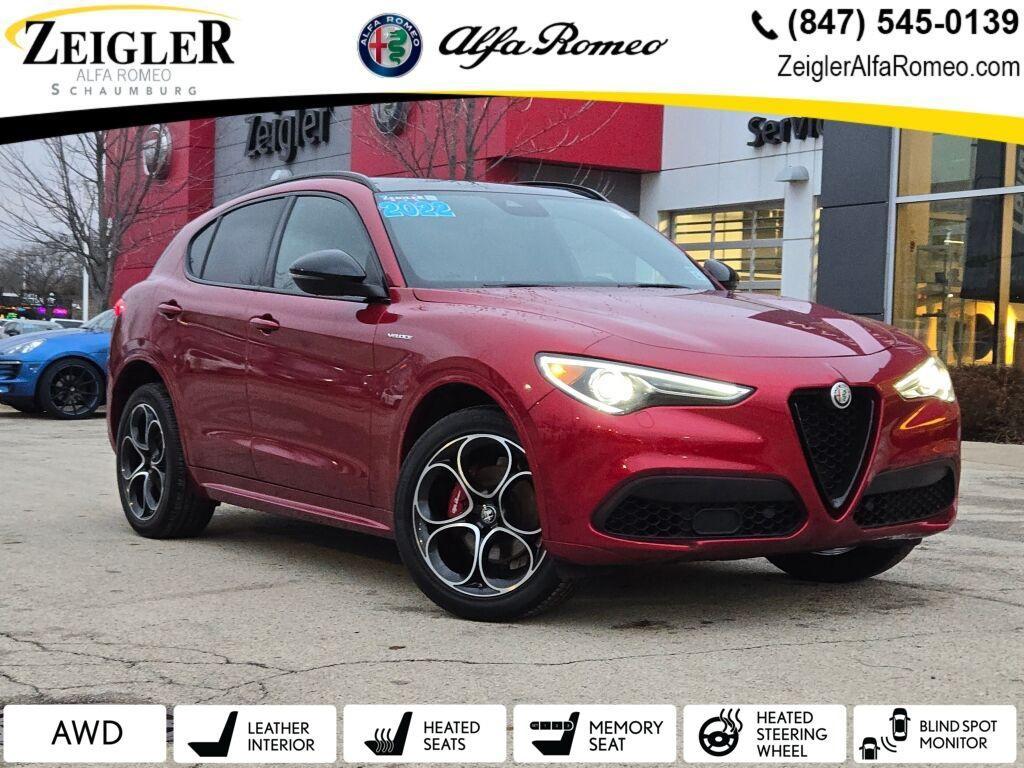 used 2022 Alfa Romeo Stelvio car, priced at $23,935