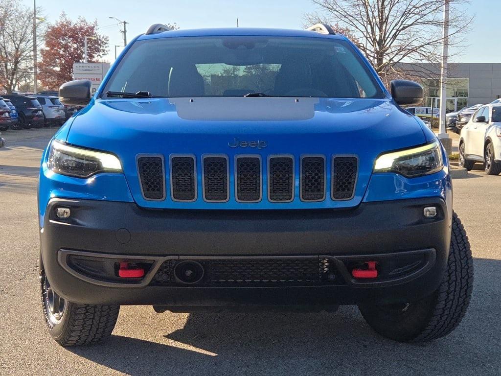 used 2021 Jeep Cherokee car, priced at $22,724
