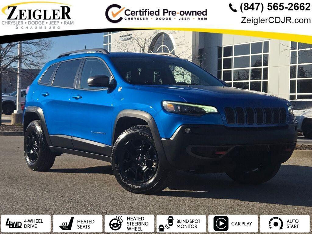 used 2021 Jeep Cherokee car, priced at $22,724