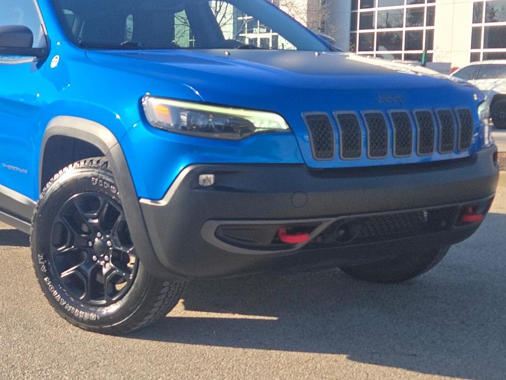 used 2021 Jeep Cherokee car, priced at $22,724