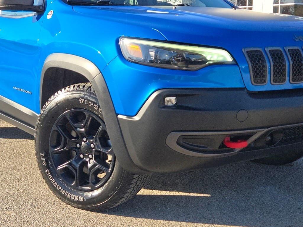 used 2021 Jeep Cherokee car, priced at $22,724