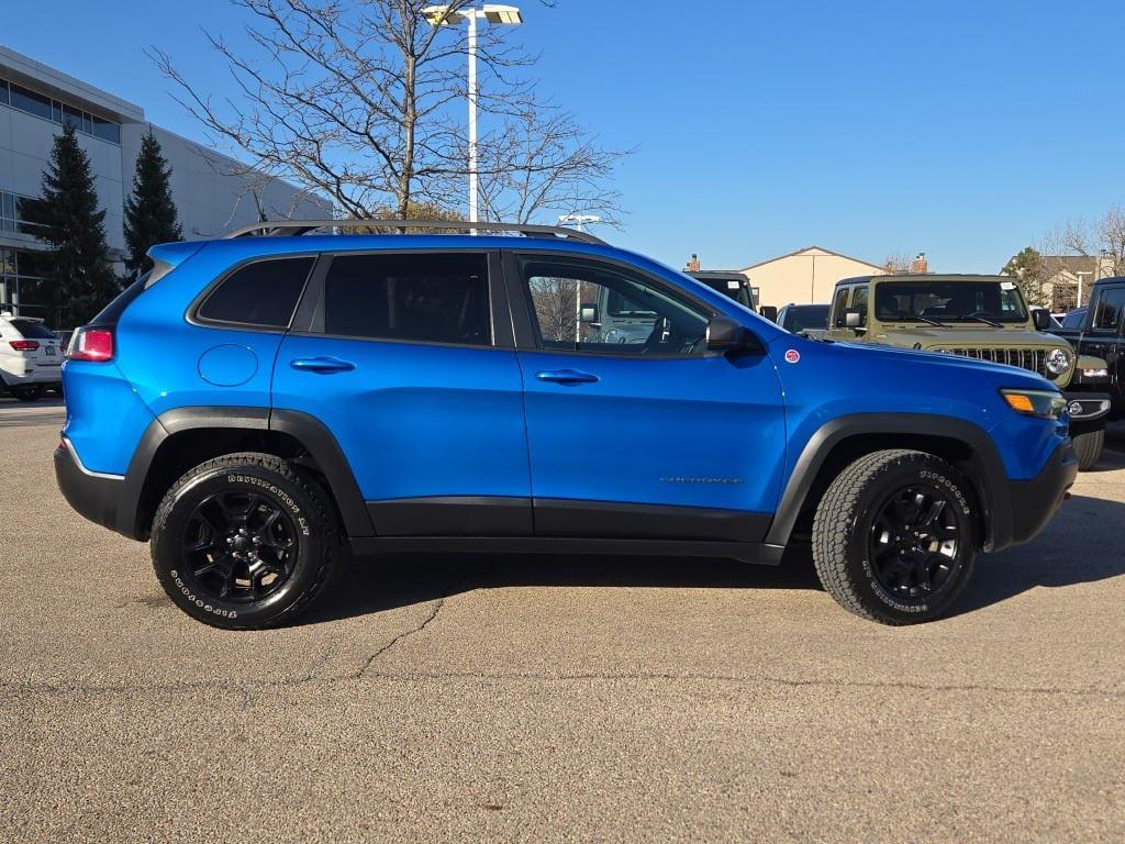 used 2021 Jeep Cherokee car, priced at $22,724