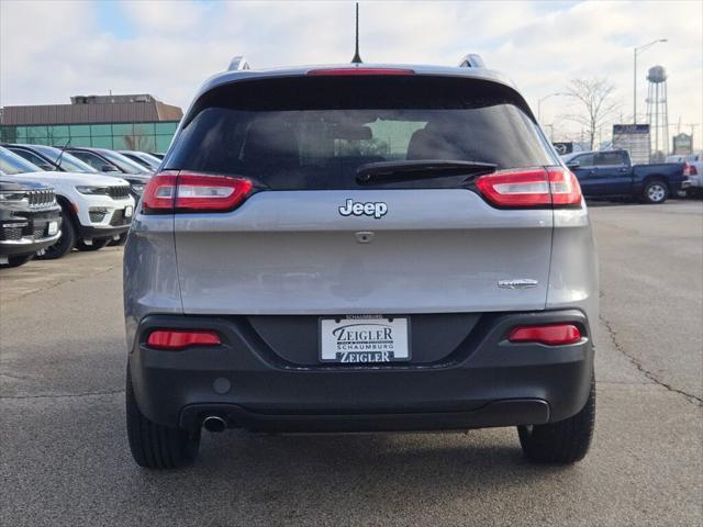 used 2018 Jeep Cherokee car, priced at $15,589