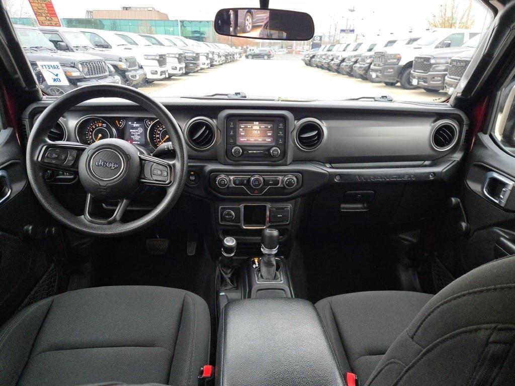 used 2021 Jeep Wrangler Unlimited car, priced at $26,391