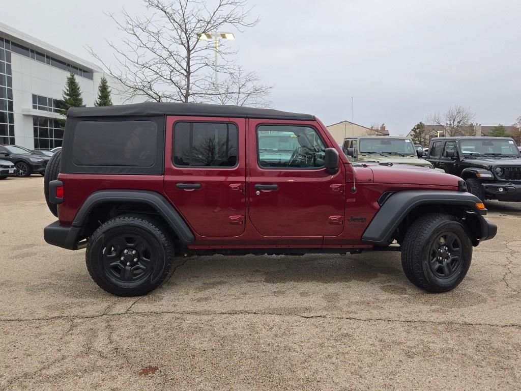 used 2021 Jeep Wrangler Unlimited car, priced at $26,391
