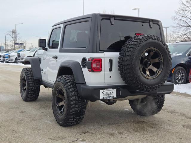 used 2021 Jeep Wrangler car, priced at $25,000