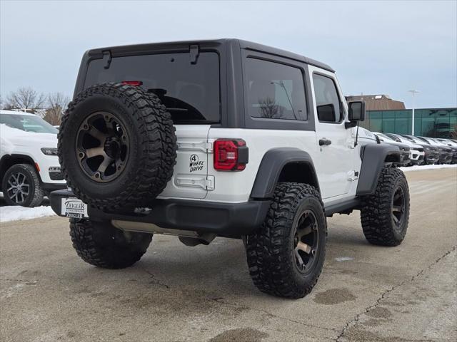 used 2021 Jeep Wrangler car, priced at $25,000