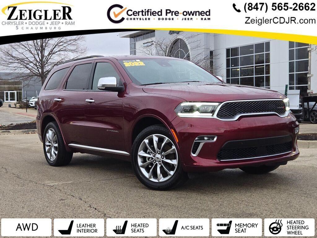 used 2022 Dodge Durango car, priced at $34,572