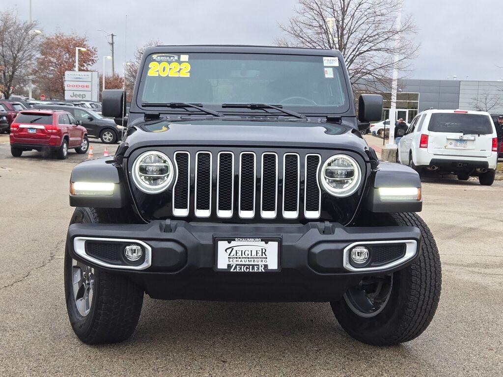 used 2022 Jeep Wrangler Unlimited car, priced at $33,931