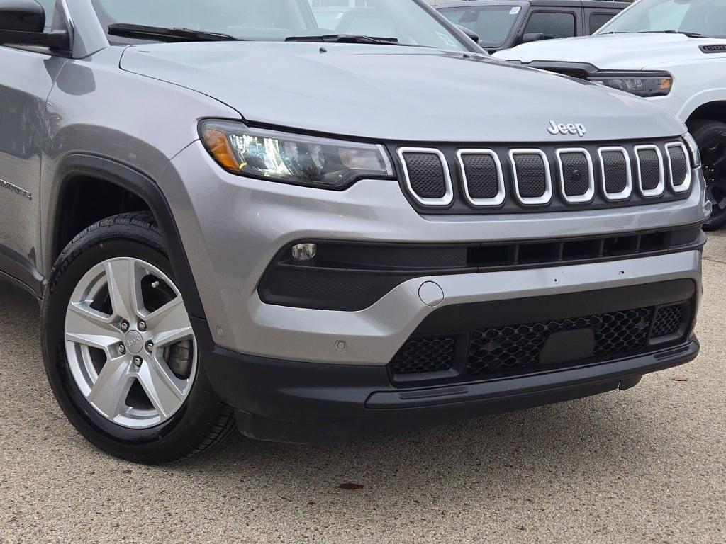 used 2022 Jeep Compass car, priced at $19,487