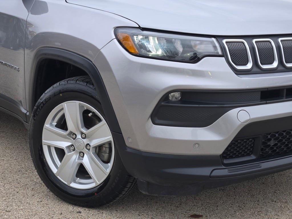 used 2022 Jeep Compass car, priced at $19,487