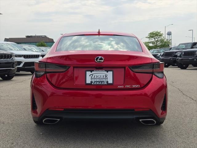 used 2022 Lexus RC 350 car, priced at $43,535