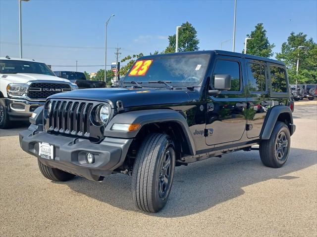 used 2023 Jeep Wrangler car, priced at $31,911