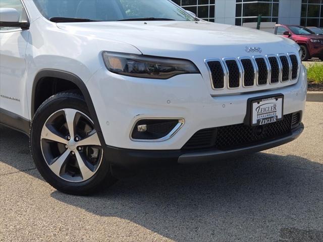 used 2021 Jeep Cherokee car, priced at $22,800