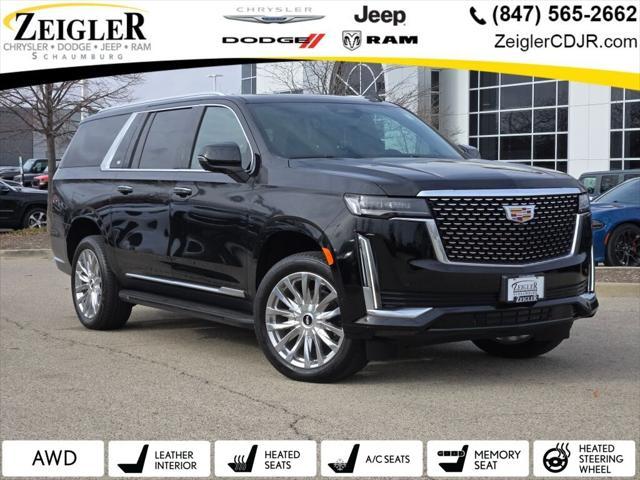 used 2024 Cadillac Escalade ESV car, priced at $97,000