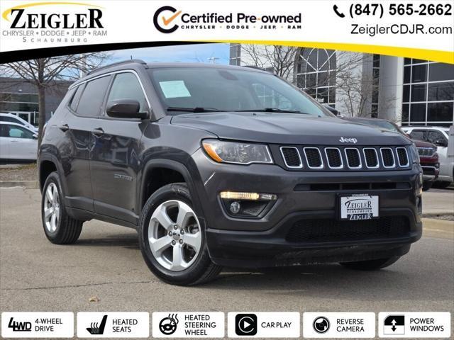 used 2021 Jeep Compass car, priced at $18,320