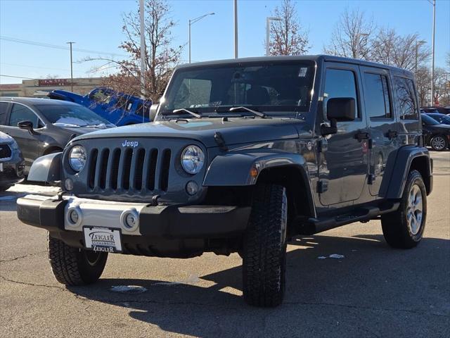 used 2014 Jeep Wrangler Unlimited car, priced at $18,589