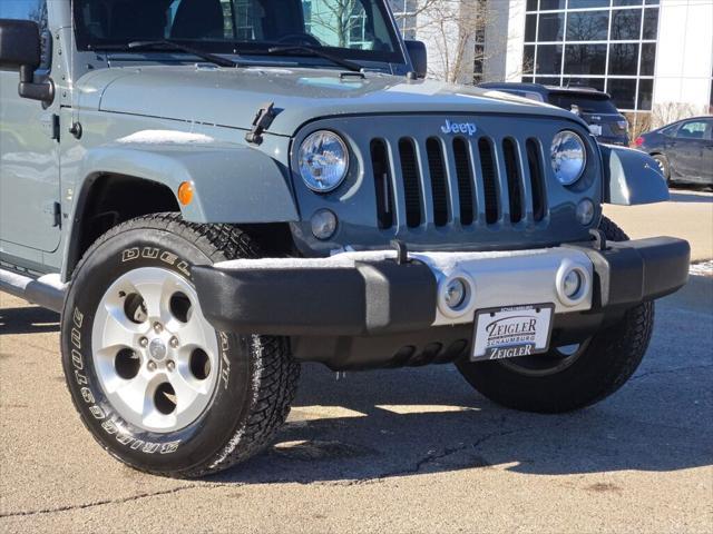 used 2014 Jeep Wrangler Unlimited car, priced at $18,589