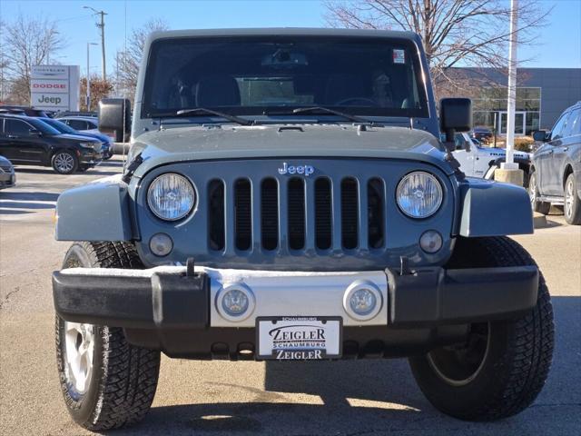 used 2014 Jeep Wrangler Unlimited car, priced at $18,589