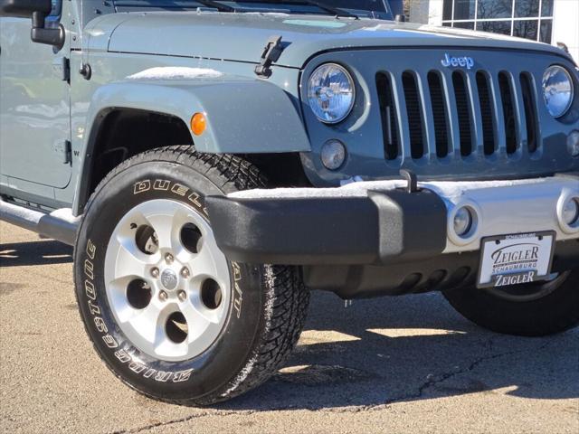 used 2014 Jeep Wrangler Unlimited car, priced at $18,589