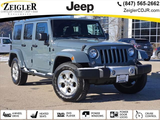 used 2014 Jeep Wrangler Unlimited car, priced at $18,589