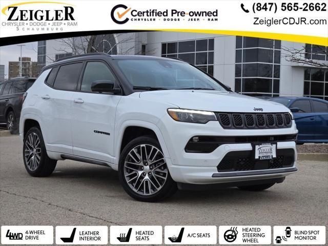 used 2023 Jeep Compass car, priced at $31,689