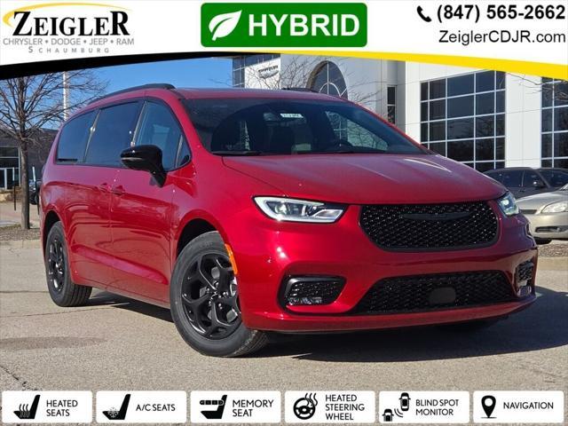 new 2025 Chrysler Pacifica Hybrid car, priced at $52,775