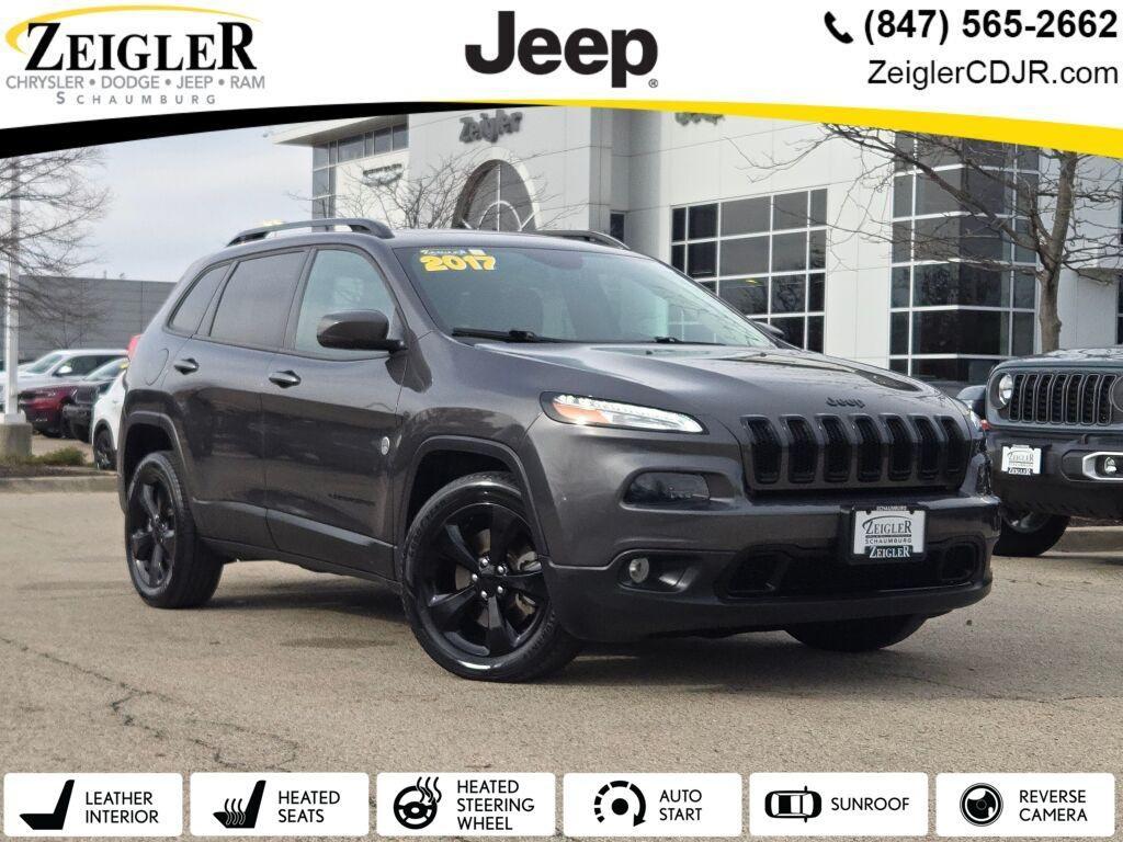 used 2017 Jeep Cherokee car, priced at $10,491