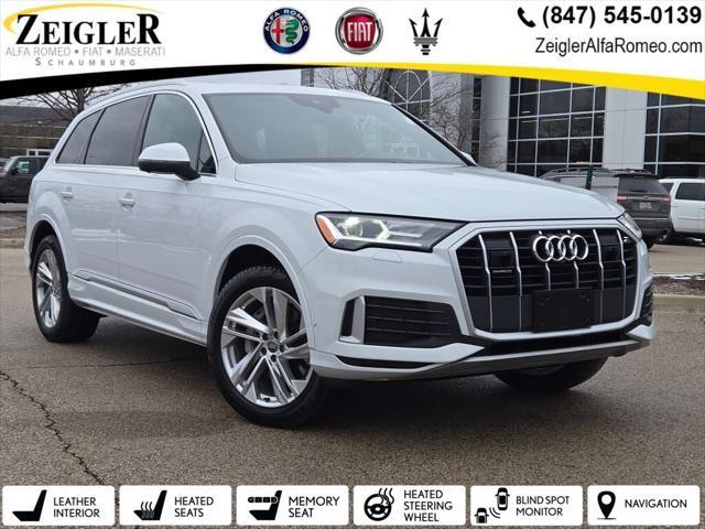 used 2021 Audi Q7 car, priced at $41,000