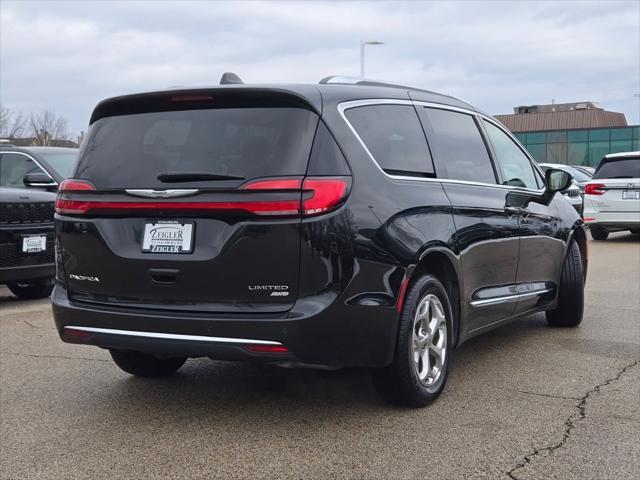 used 2021 Chrysler Pacifica car, priced at $34,500