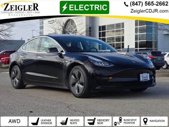 used 2018 Tesla Model 3 car, priced at $20,000