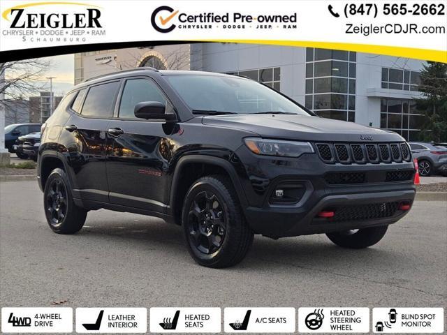 used 2023 Jeep Compass car, priced at $30,989