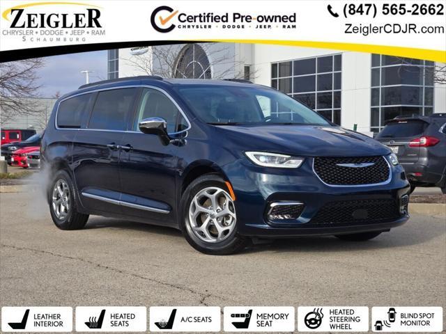 used 2023 Chrysler Pacifica car, priced at $37,000