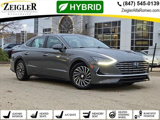 used 2023 Hyundai Sonata Hybrid car, priced at $24,500