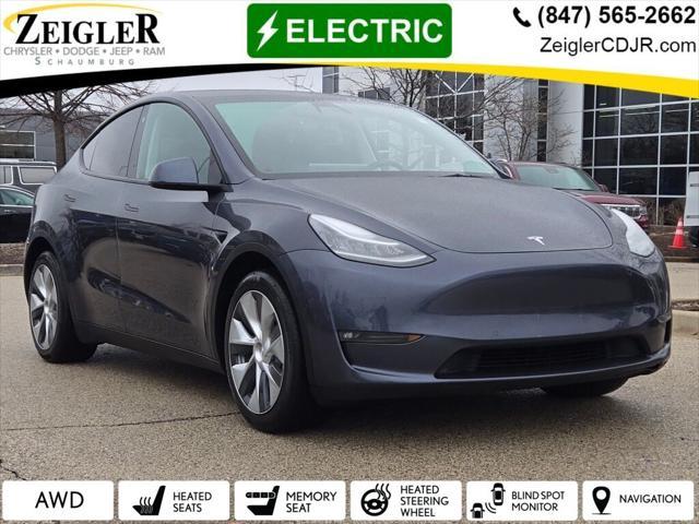 used 2021 Tesla Model Y car, priced at $26,000