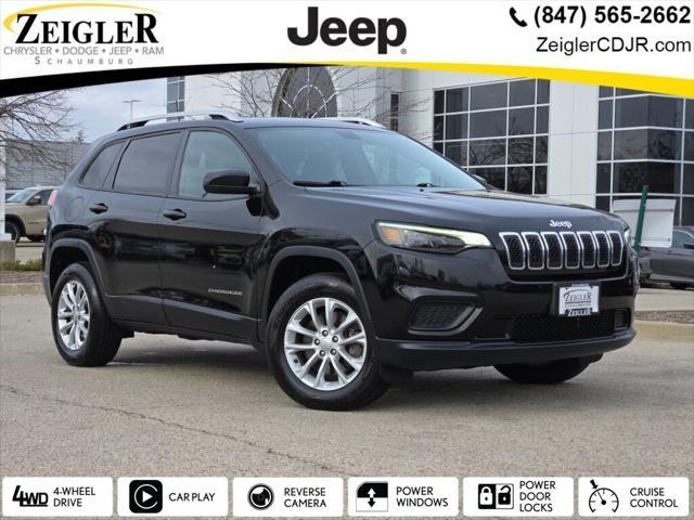 used 2020 Jeep Cherokee car, priced at $15,889