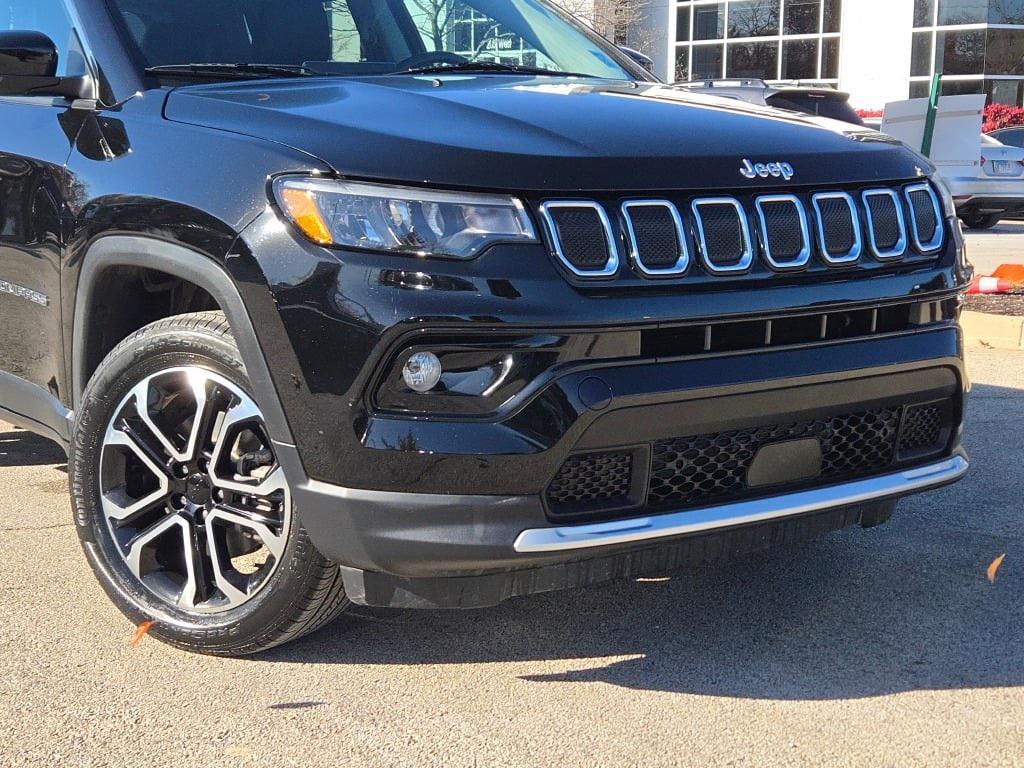 used 2022 Jeep Compass car, priced at $21,722