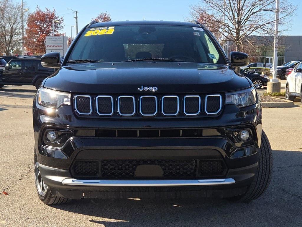 used 2022 Jeep Compass car, priced at $21,722