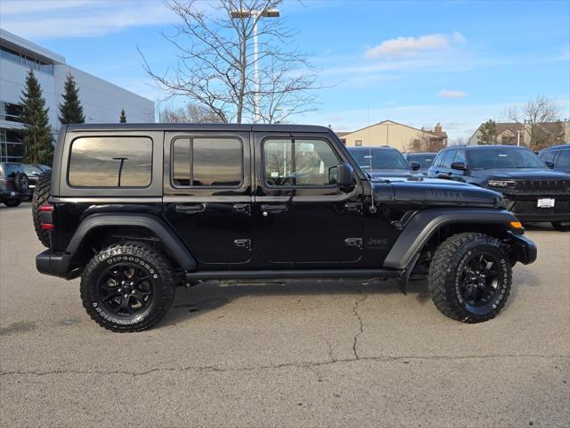 used 2021 Jeep Wrangler car, priced at $32,500