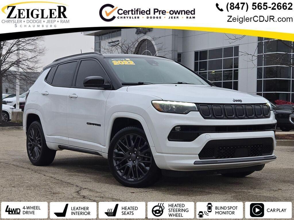 used 2022 Jeep Compass car, priced at $22,762